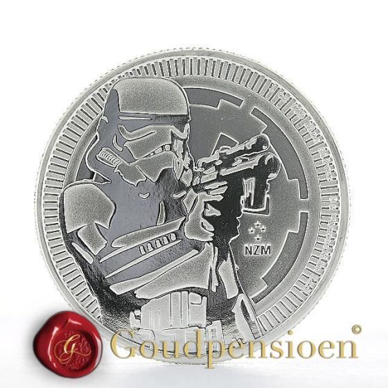 1 Oz Stormtrooper 2018 | Niue Star Wars series | pure silver coin